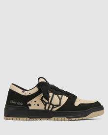 Mens | CM-00 Nubuck/Leather Combo Sneaker | Black/Latte