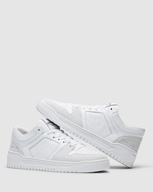 Mens | CM-01 Suede/Leather Sneaker | White/White
