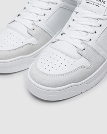 Mens | CM-01 Suede/Leather Sneaker | White/White