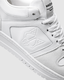 Mens | CM-01 Suede/Leather Sneaker | White/White