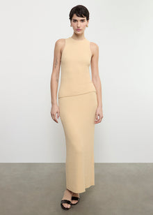 Boucle Knit Tank | Bleach Sand