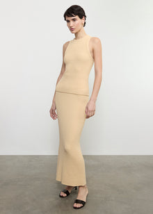 Boucle Knit Tank | Bleach Sand