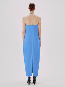 Another Tomorrow Cocoon Convertible Dress in Aegean – Viscose Women's Dress