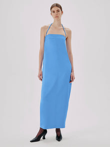 Another Tomorrow Cocoon Convertible Dress in Aegean – Viscose Women's Dress