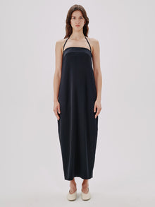 Another Tomorrow Cocoon Convertible Dress in Black – Viscose Women's Dress