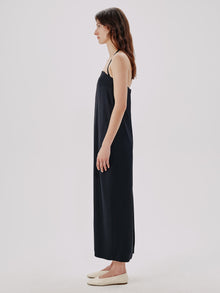 Another Tomorrow Cocoon Convertible Dress in Black – Viscose Women's Dress