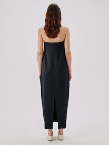 Another Tomorrow Cocoon Convertible Dress in Black – Viscose Women's Dress