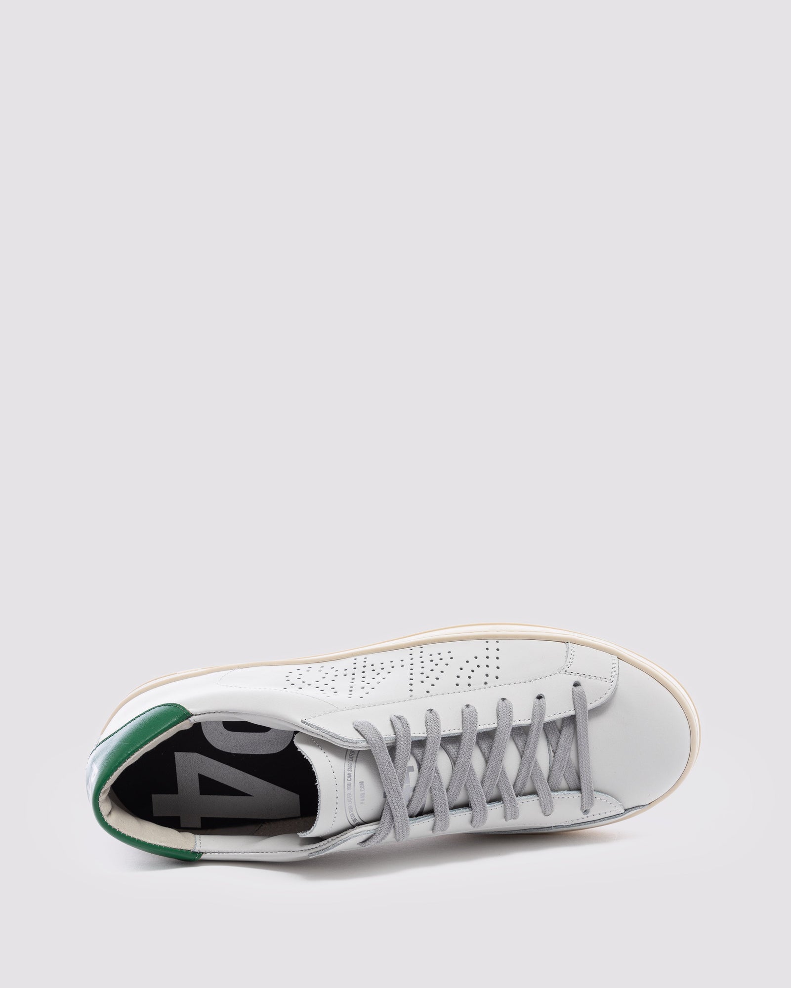 Men | John Sneaker | White/Green