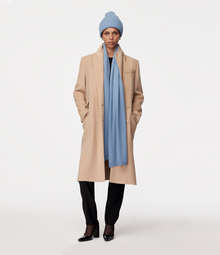 Another Tomorrow Cashmere Scarf in Cornflower – Cashmere
