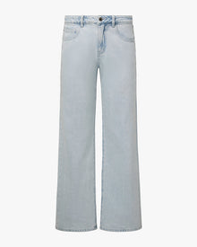 Mid Rise Slim Straight Pant | Super Light