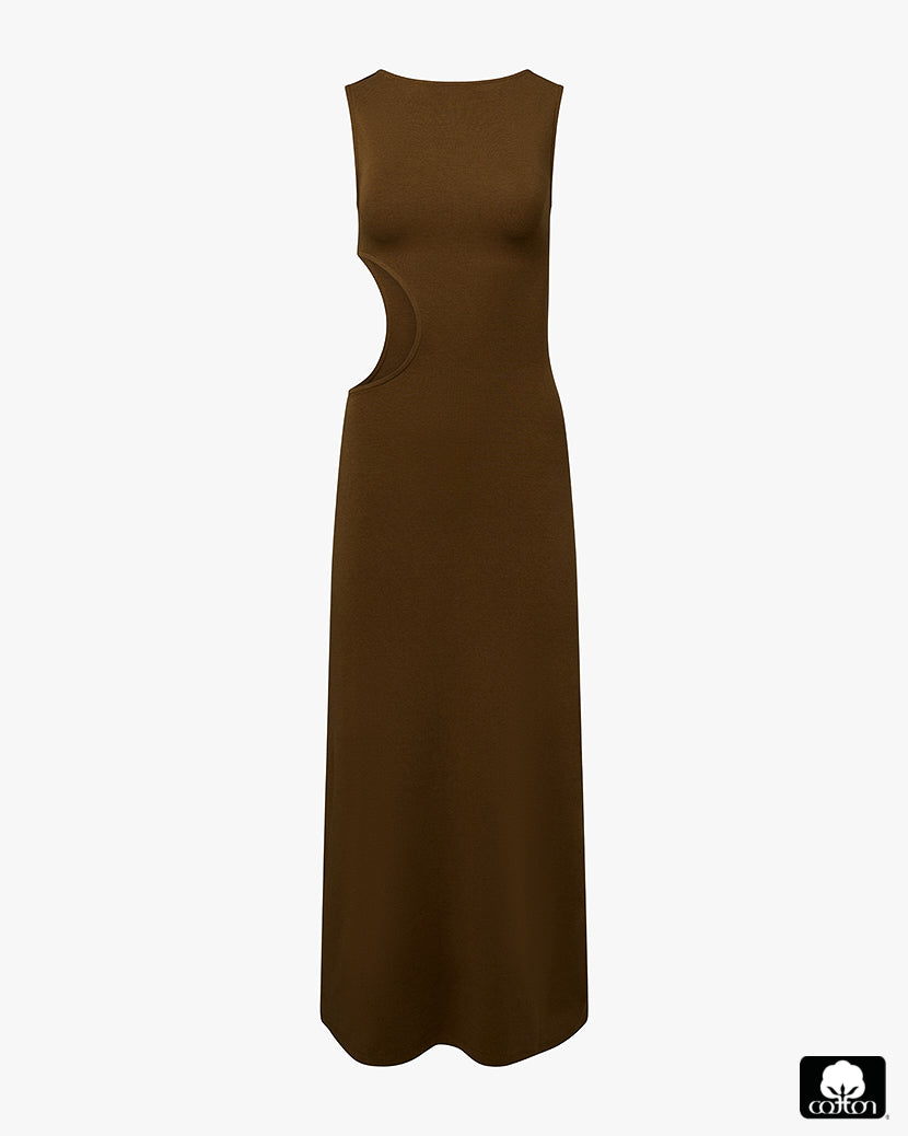 Cut Out Boat Neck Dress | Kangaroo