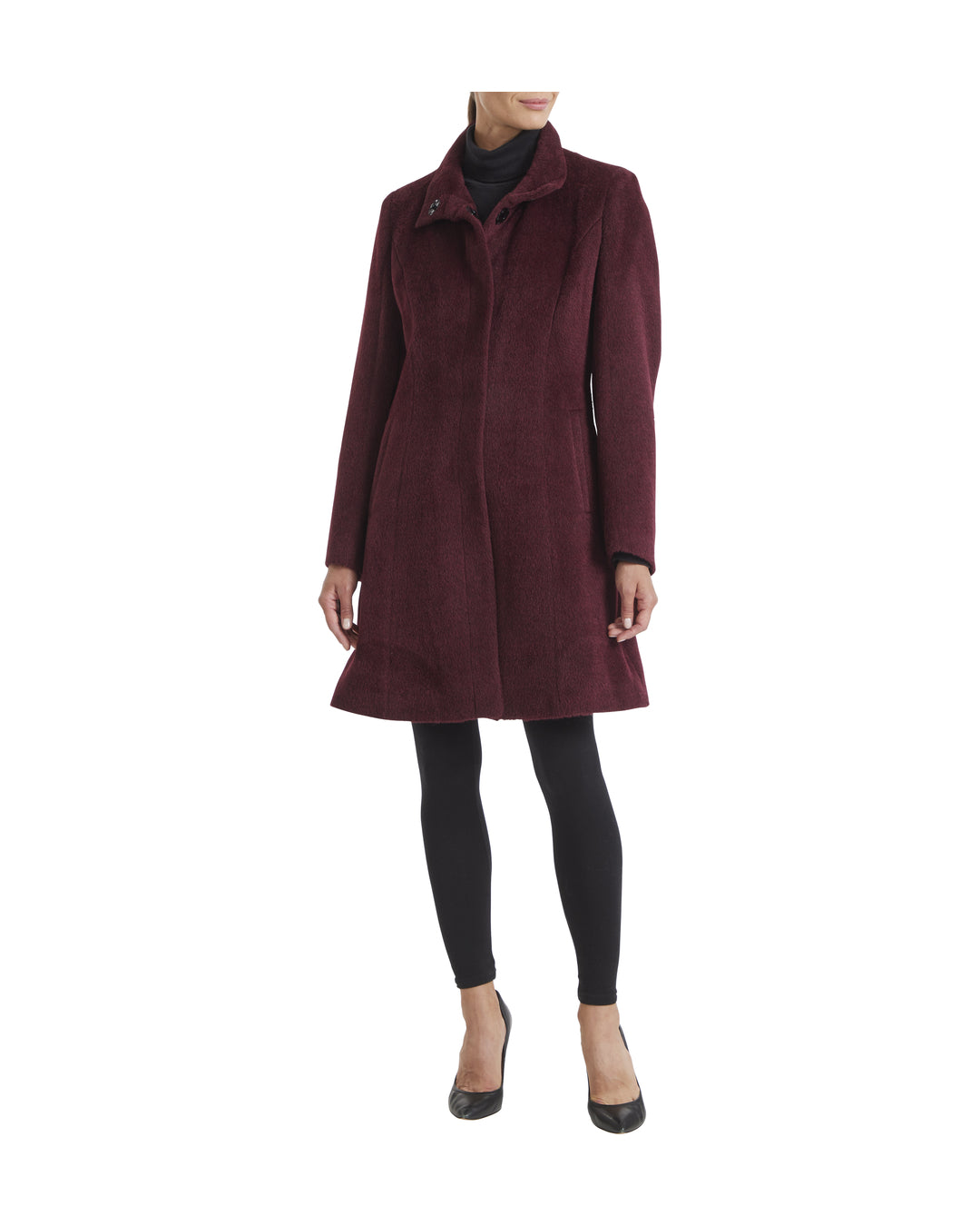 Sofia Cashmere | Women | Womens Coat | Burgundy