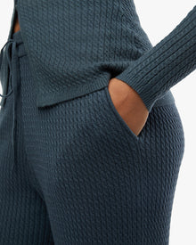 Pull On Straight Leg Pant | Heather Ash