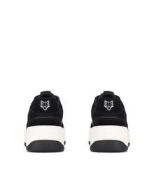 Womens | Crash Cow Suede Sneaker | Black