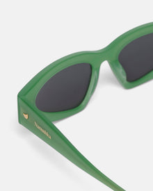 Crista Bio-Plastic D-Frame Sunglasses | Green