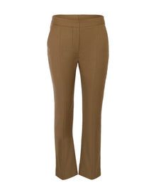 Crop Slim Pant | Almond