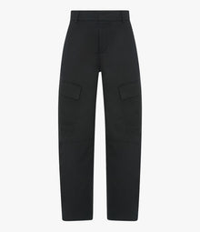 Curved Cargo Pant | Black