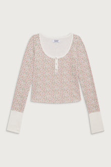 Cabin long sleeve waffle shirt baby blanket