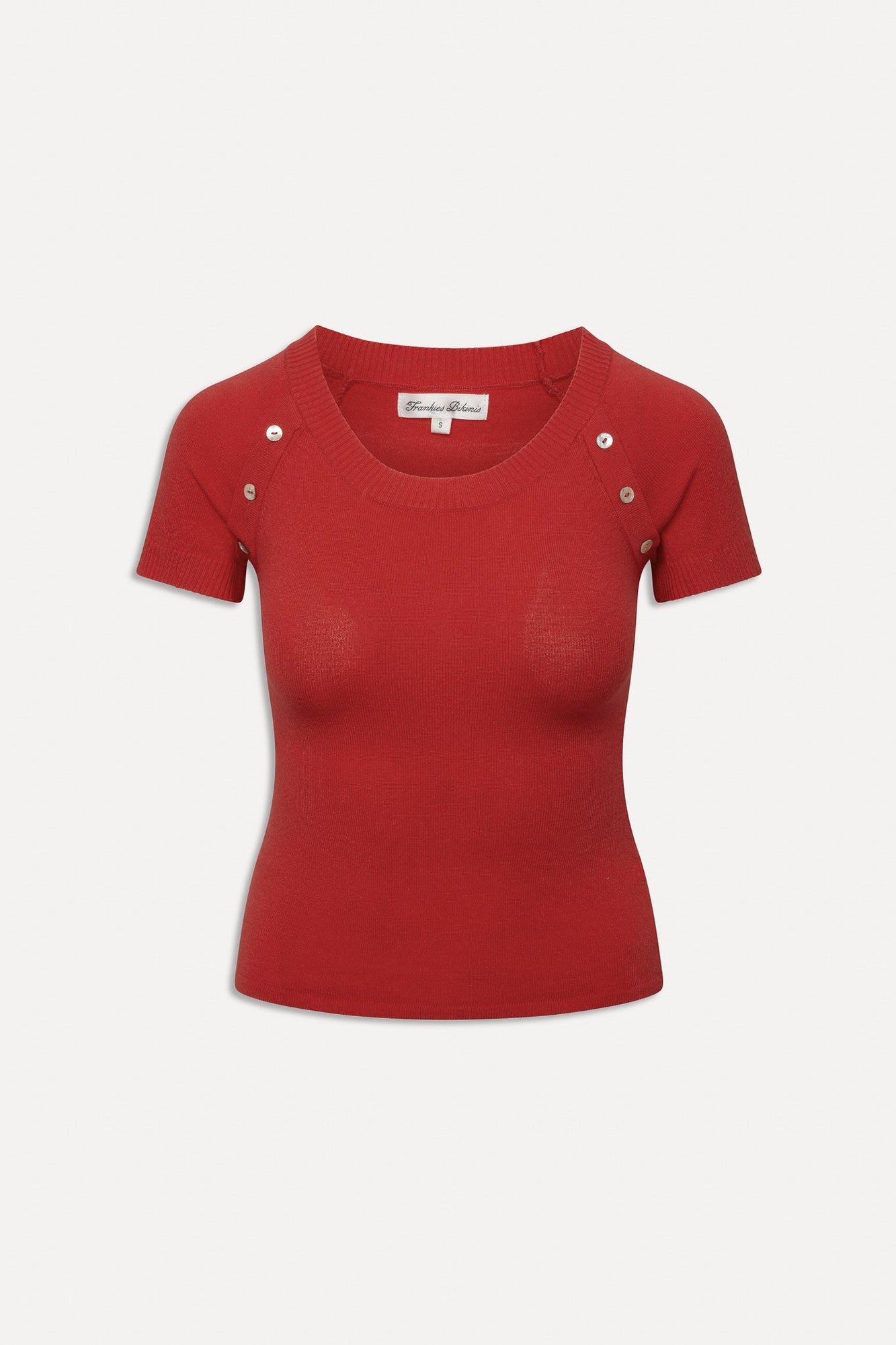 Callum Knit Shirt - Cherry