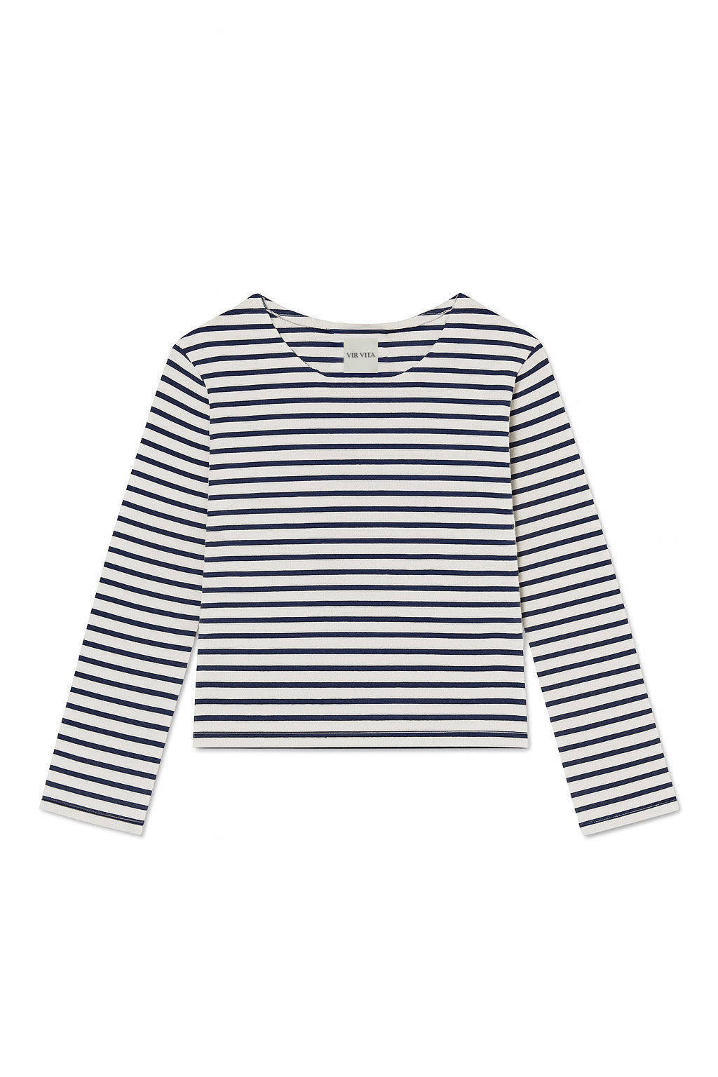 Camille Striped Top | Classic Navy Stripe