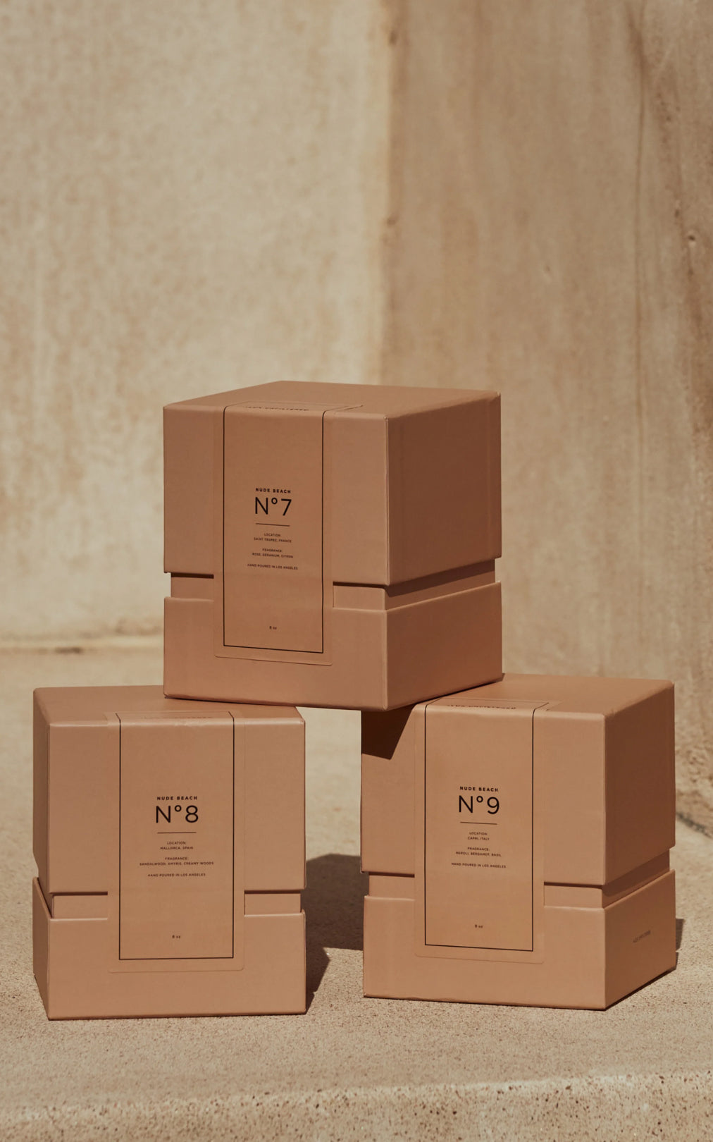 Nude Beach Candle | Capri
