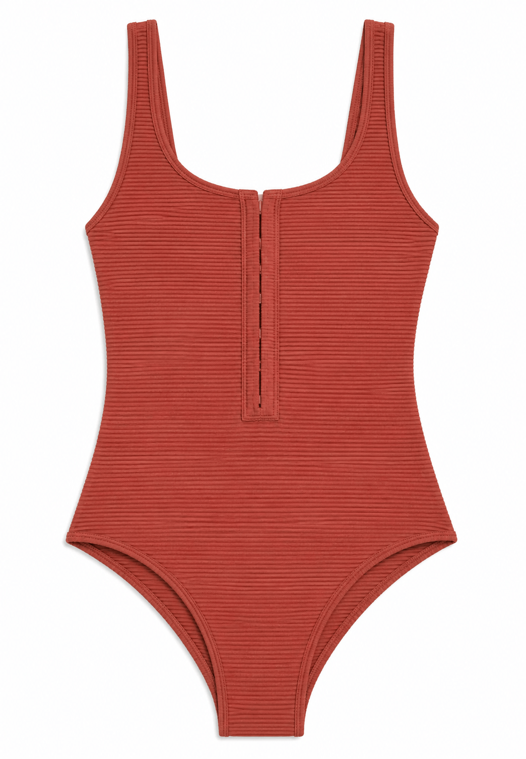 The Cheryl One Piece | Rust Rib