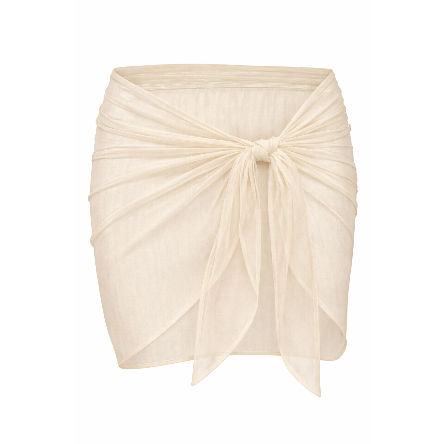 Nyla Pareo Skirt | Cream Ripple
