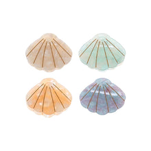 Multi Color The Sea To My Shell Claw Clip Set - Adina's Jewels