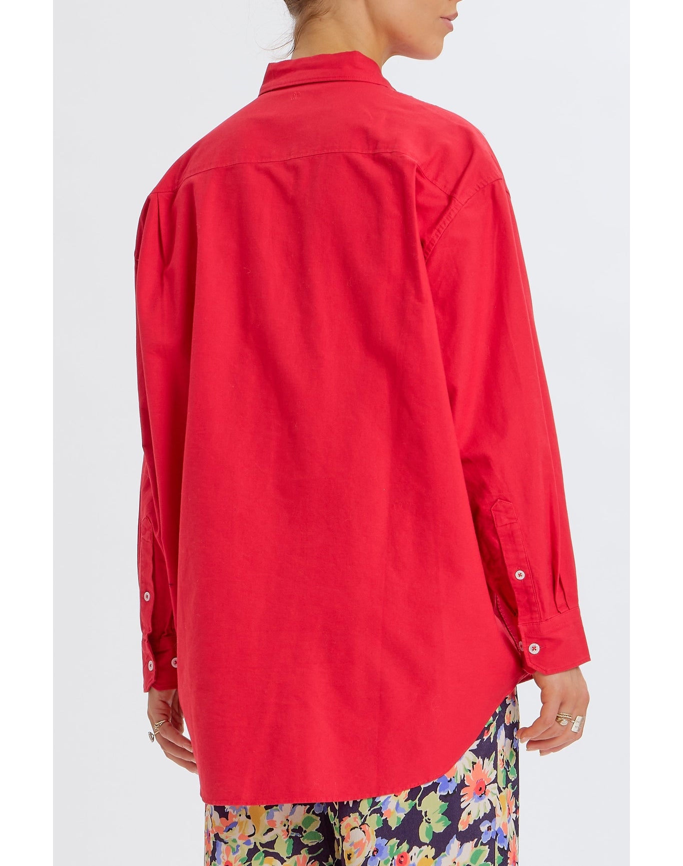 Classic Button Up | Red
