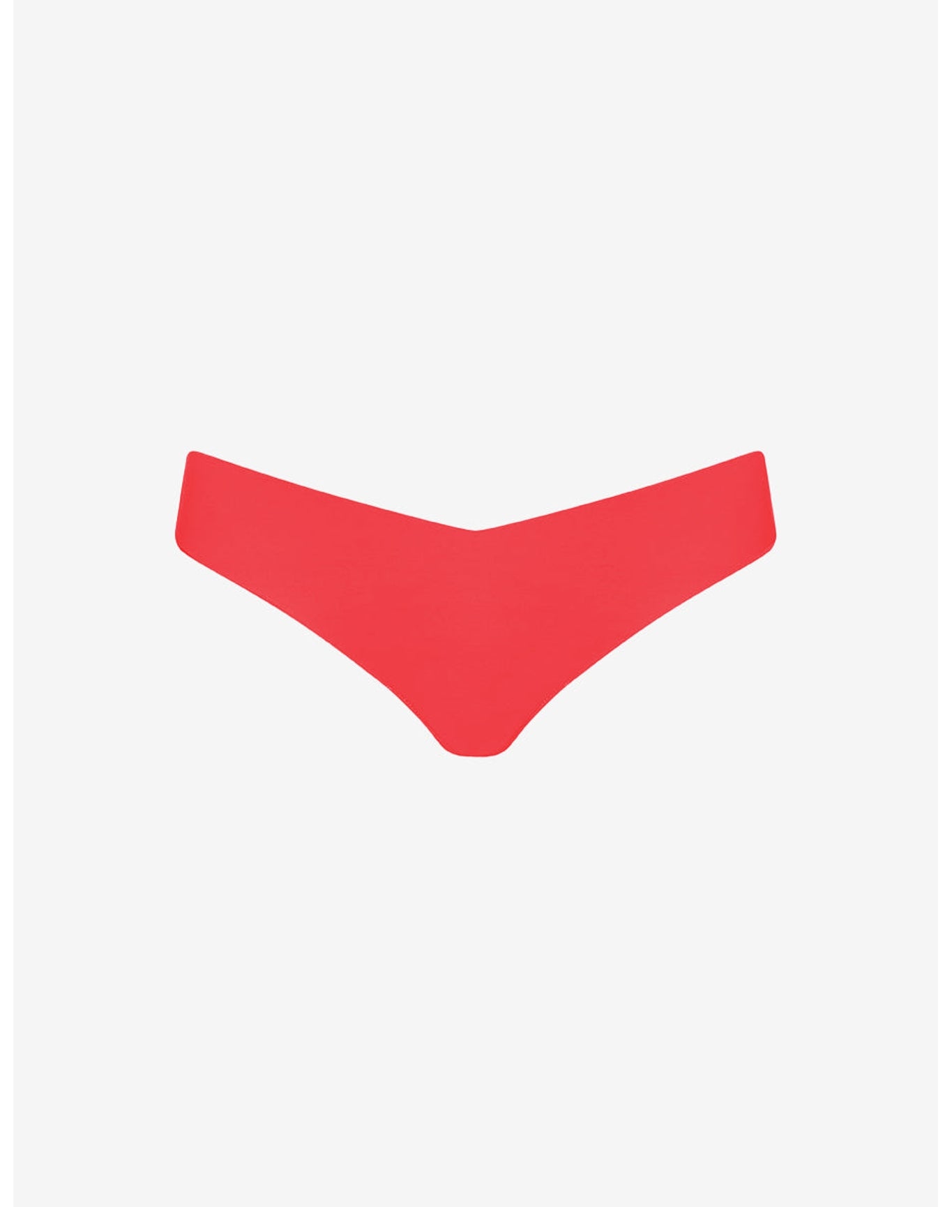Classic Solid Thong | Scarlet