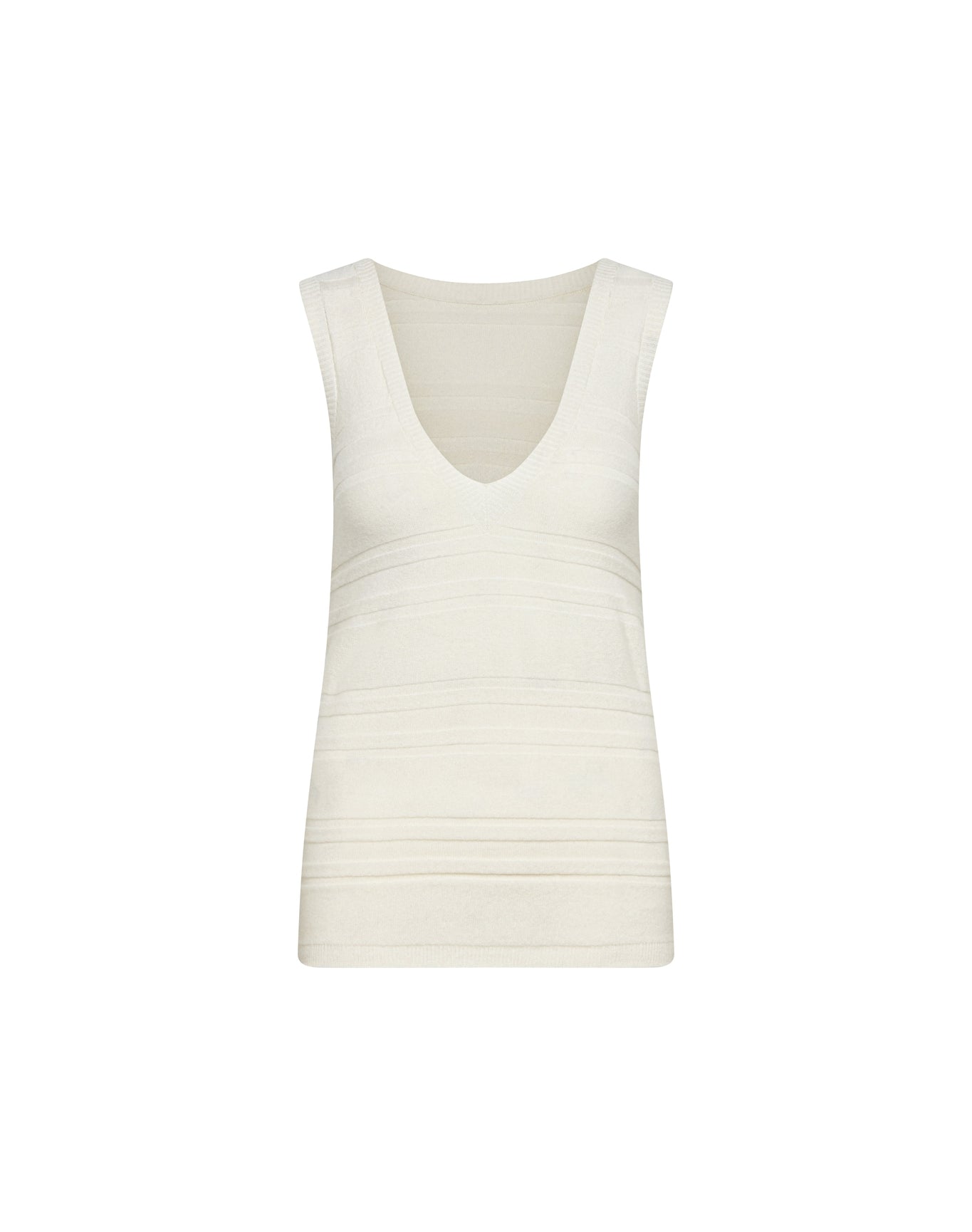 Claudia Cashmere Top | White