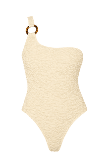 The Jessi One Piece | Ivory Luxe Crinkle