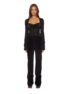 Womens | Archangel Swirl Top | Black
