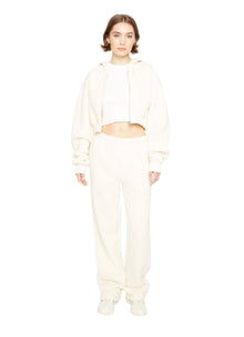 Womens | Flared Sweatpants | Ivory