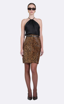Elva Silk Top | Black