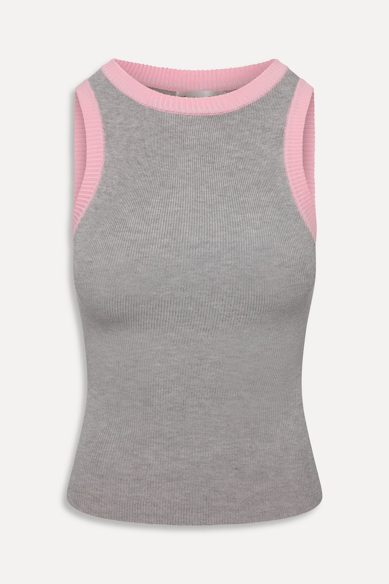 Cuddle Ribbed Tank Top - Mochi