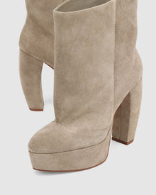 Womens | Dancer Suede Boot | Stone