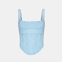 OW Collection DEMI Top Account 019 - Denim Blue