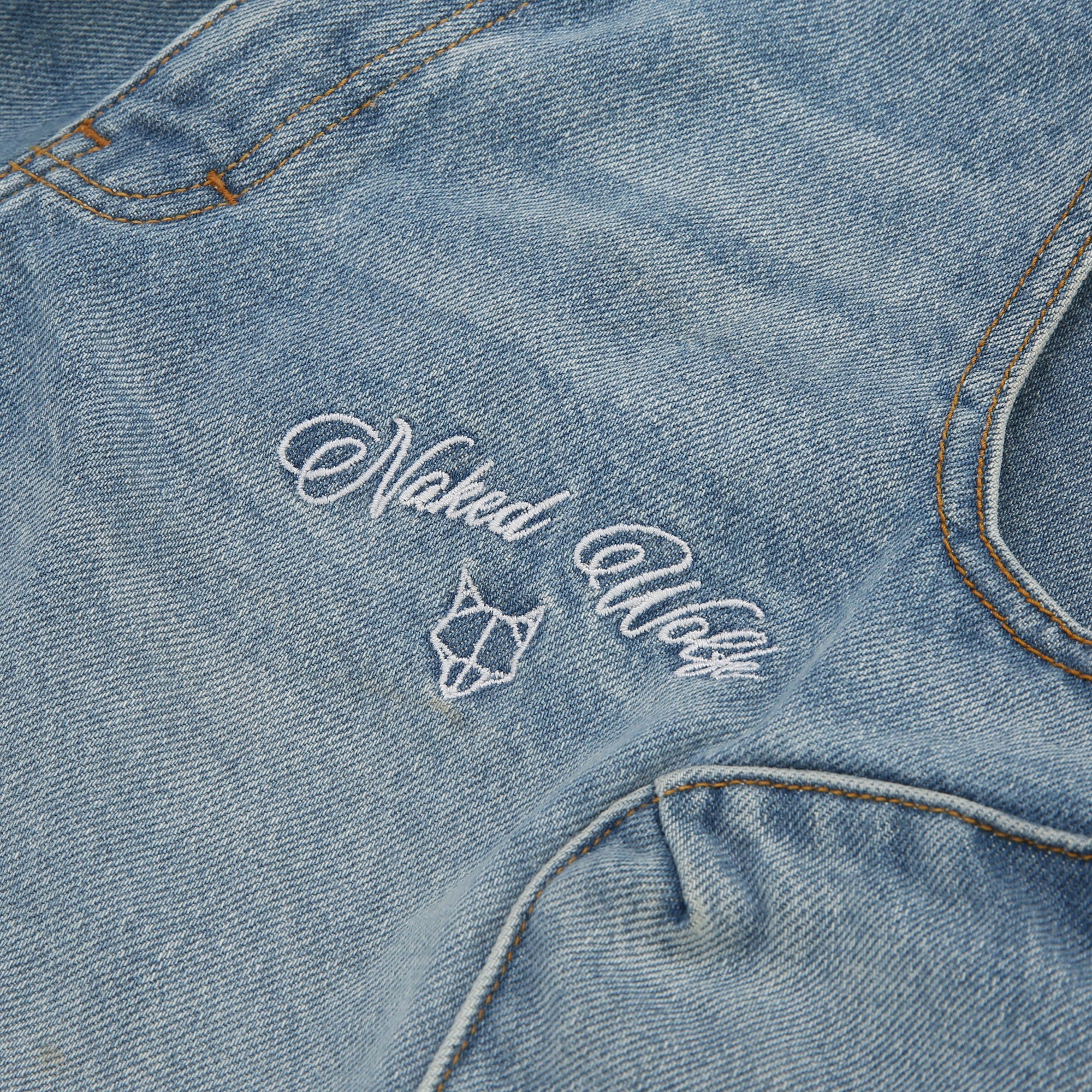 Mens | Signature Baggy Denim Jean | Light Blue