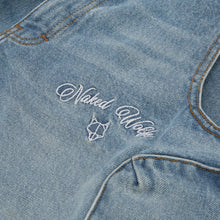 Mens | Denim Cargo Shorts | Light Blue