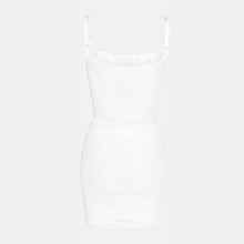 OW Collection DIANA Mini Dress Dress 001 - White