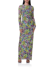 Didi Dress | Olive Blur Floral