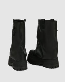 Womens | Disturb Leather Boot | Black