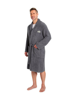 Mens | Cozychic Disney Robe | Graphite