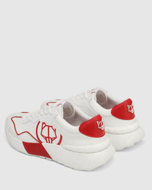 Mens | Drought Sneaker | White/Red