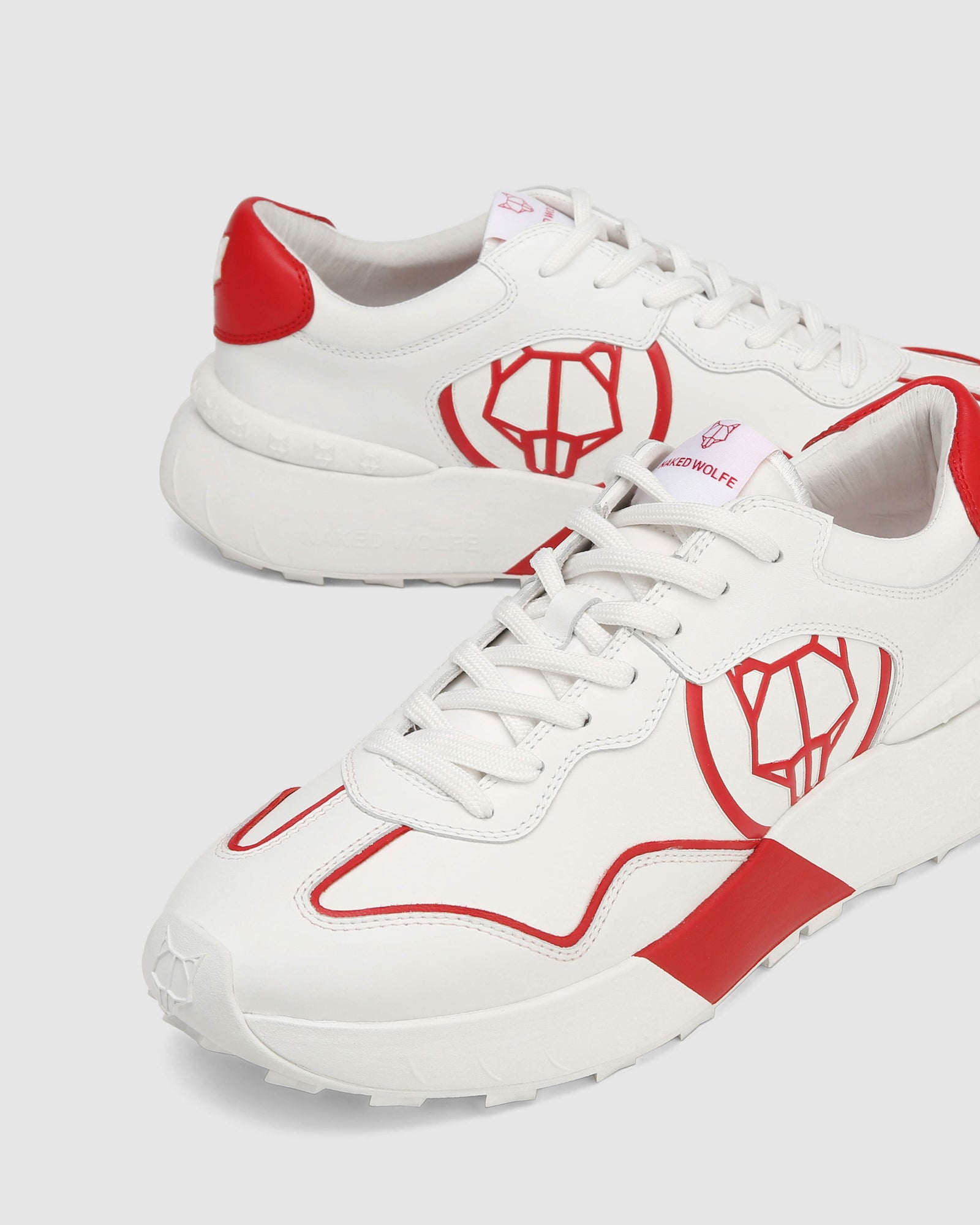 Mens | Drought Sneaker | White/Red
