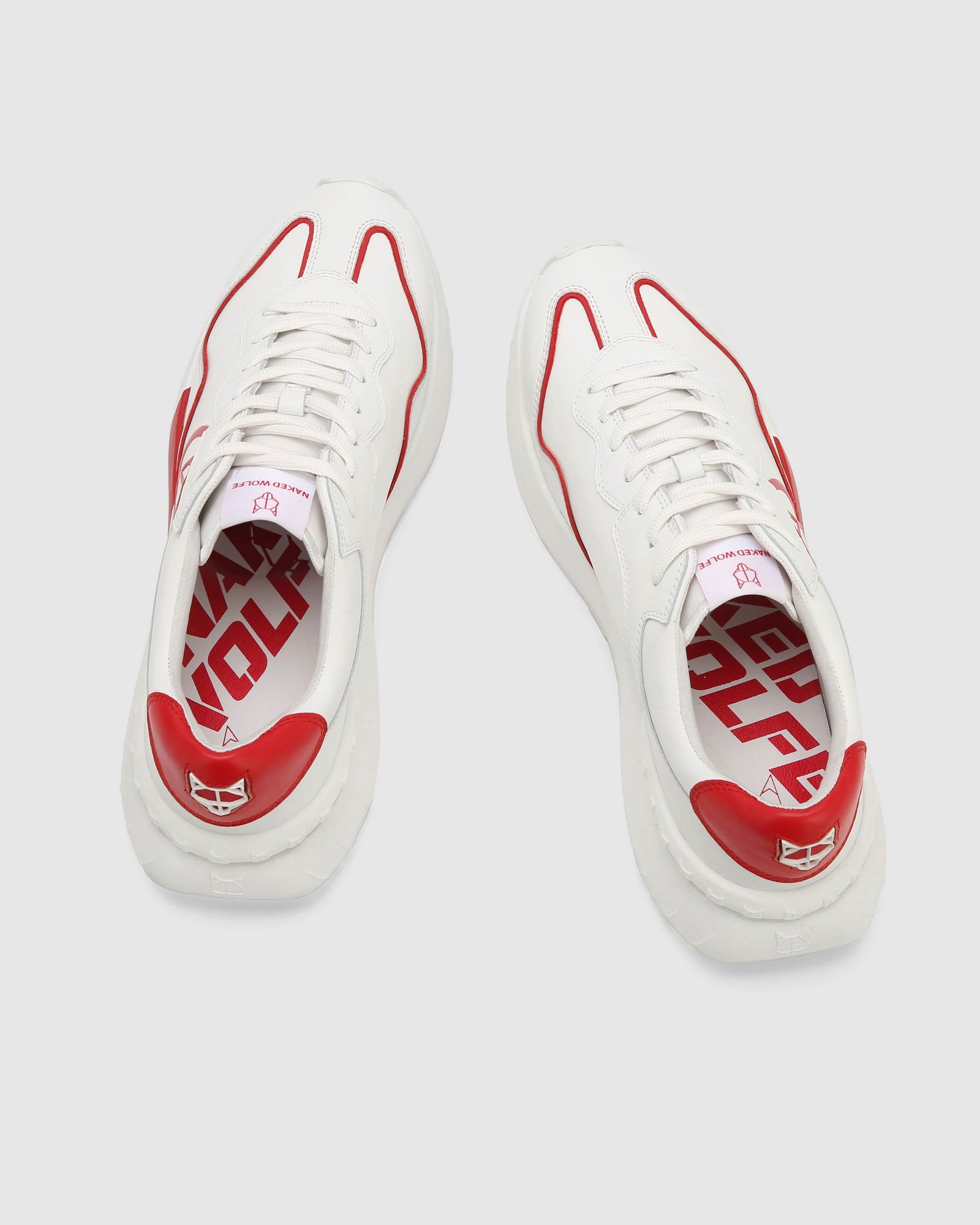 Mens | Drought Sneaker | White/Red