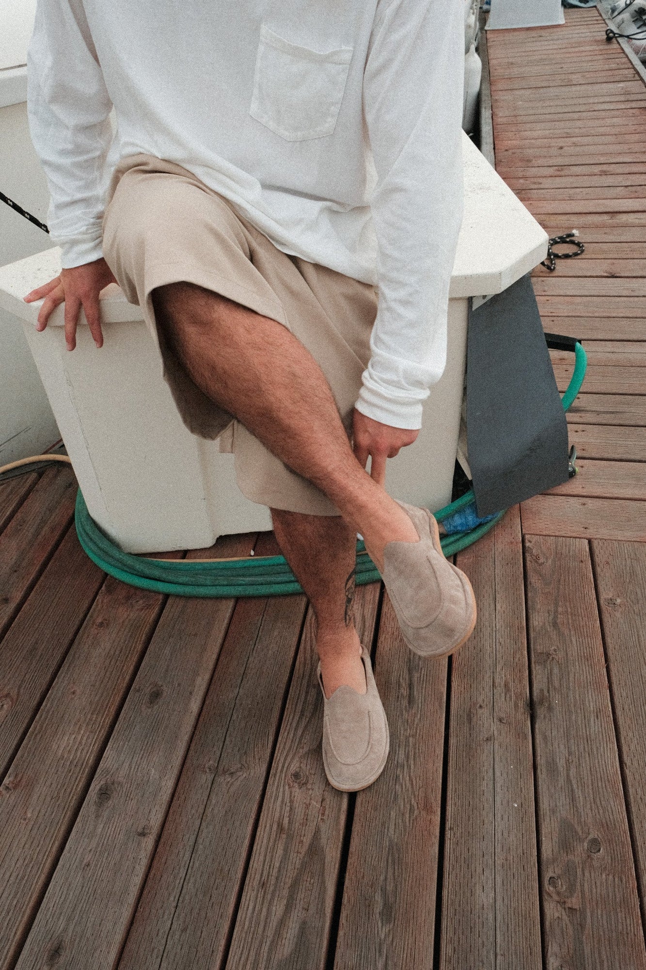 Mens | Reef Suede Slipper | Taupe