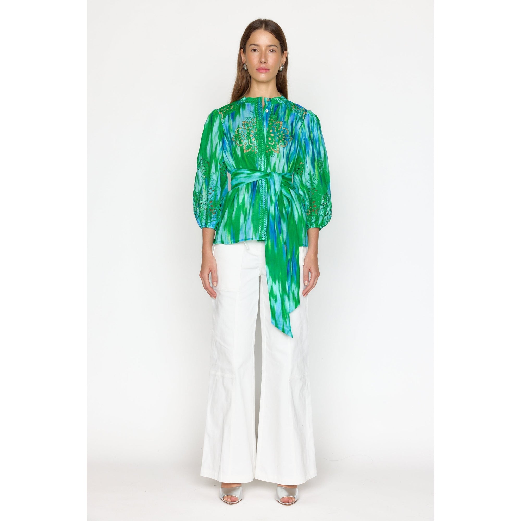 Delphine Top | Sea Glass