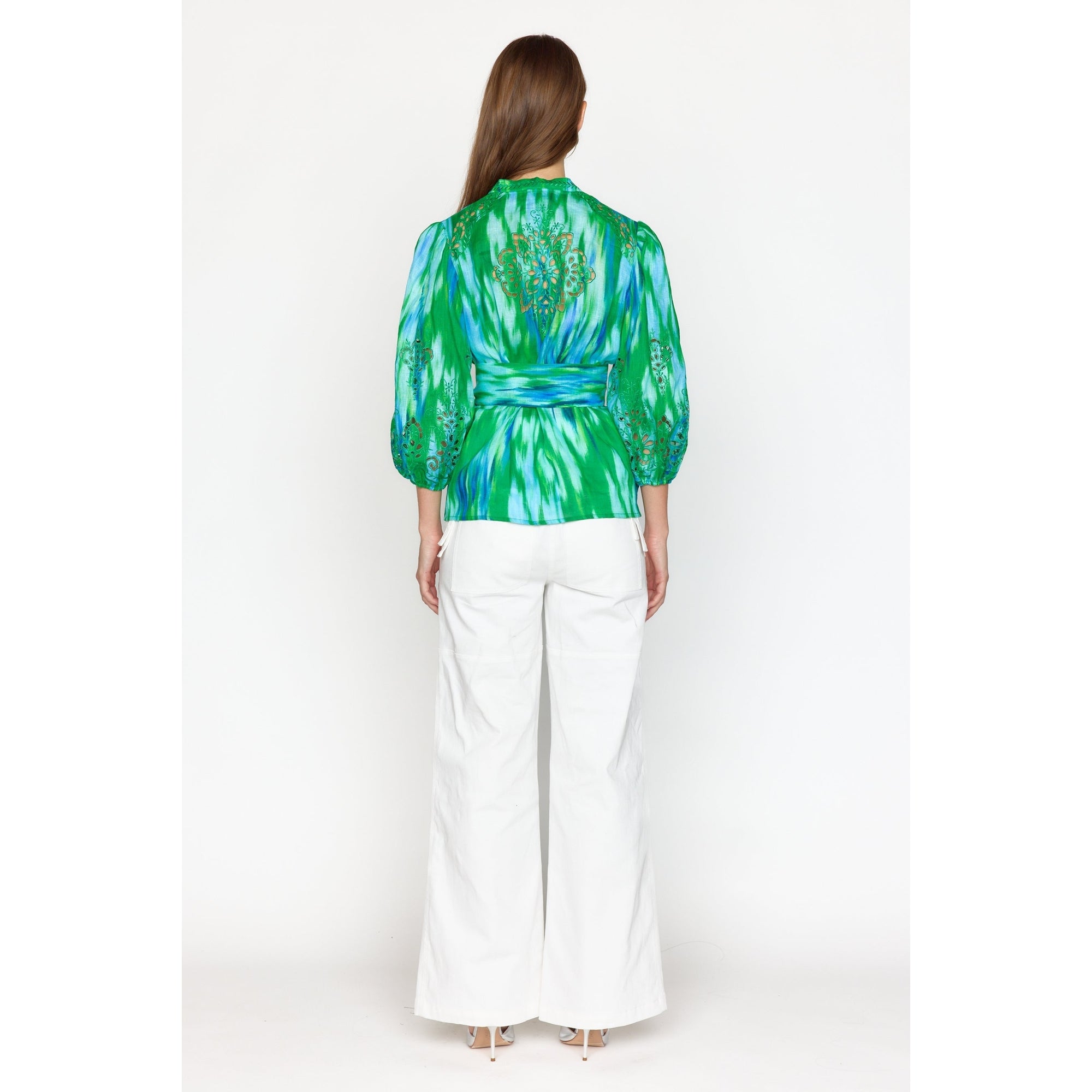 Delphine Top | Sea Glass